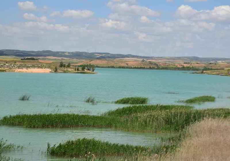 El embalse de Monteagudo, casi al 54 por ciento de su capacidad