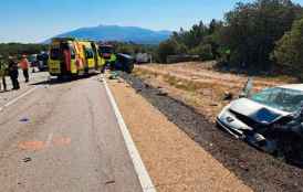 La N-122 se cobra una vida más en accidente en Fuentecén (Burgos)