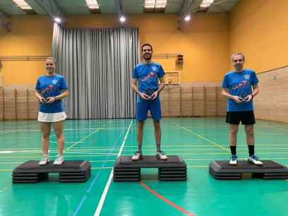 Ganadores de XXVII edición del Circuito provincial de Bádminton