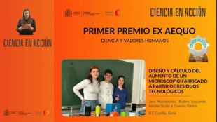 Éxito del IES Castilla en el Concurso Internacional Ciencia en Acción