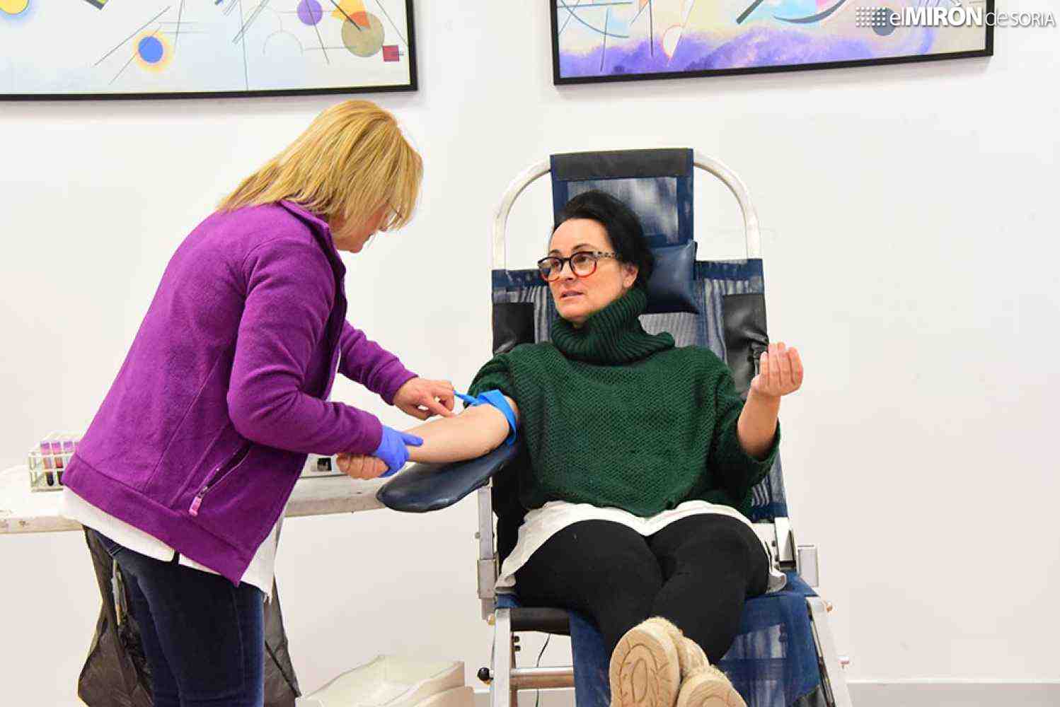 Nueva colecta de donación de sangre en el hospital Santa Bárbara