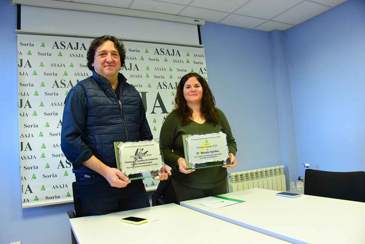 Asaja Soria mira a Europa en sus premios Espiga y Tizón Asaja Soria mira a Europa en sus premios Espiga y Tizón