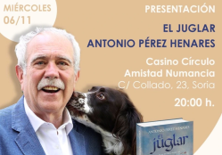 Antonio Pérez Henares presenta en Soria su novela 