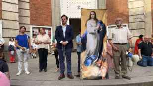 Un año del Santo Rosario en Ferraz