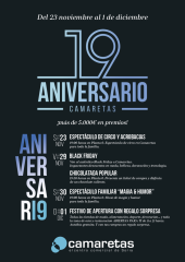 Centro Comercial Camaretas celebra con actividades su 19º Aniversario