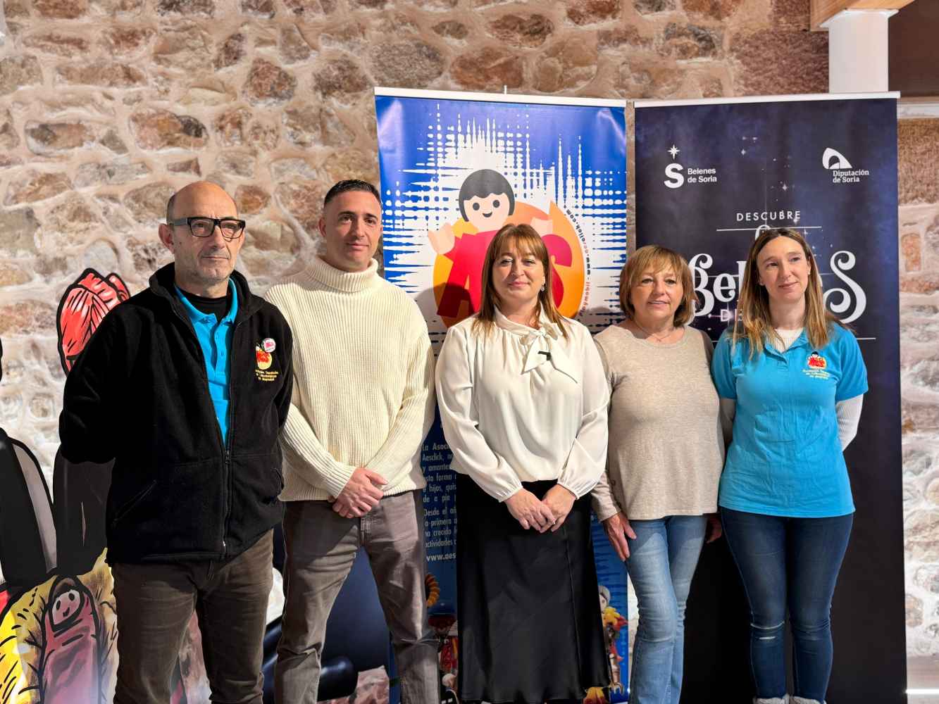 "Belenes del Duero" representa en Garray escenas de la cultura soriana