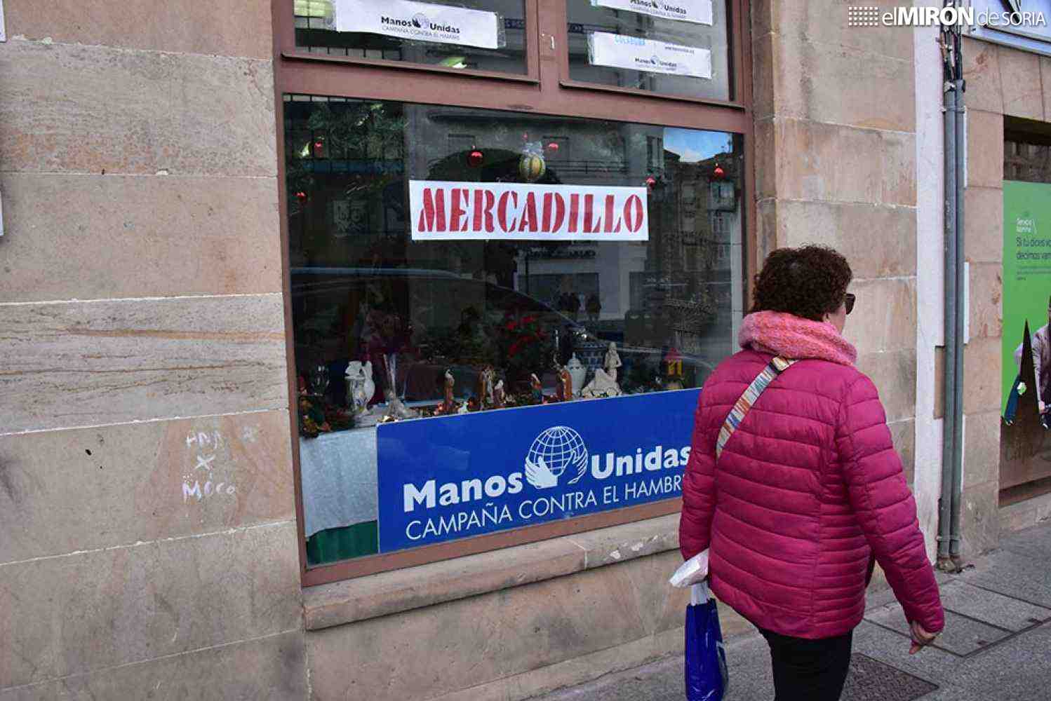 Manos Unidas de Soria abre su mercadillo solidario