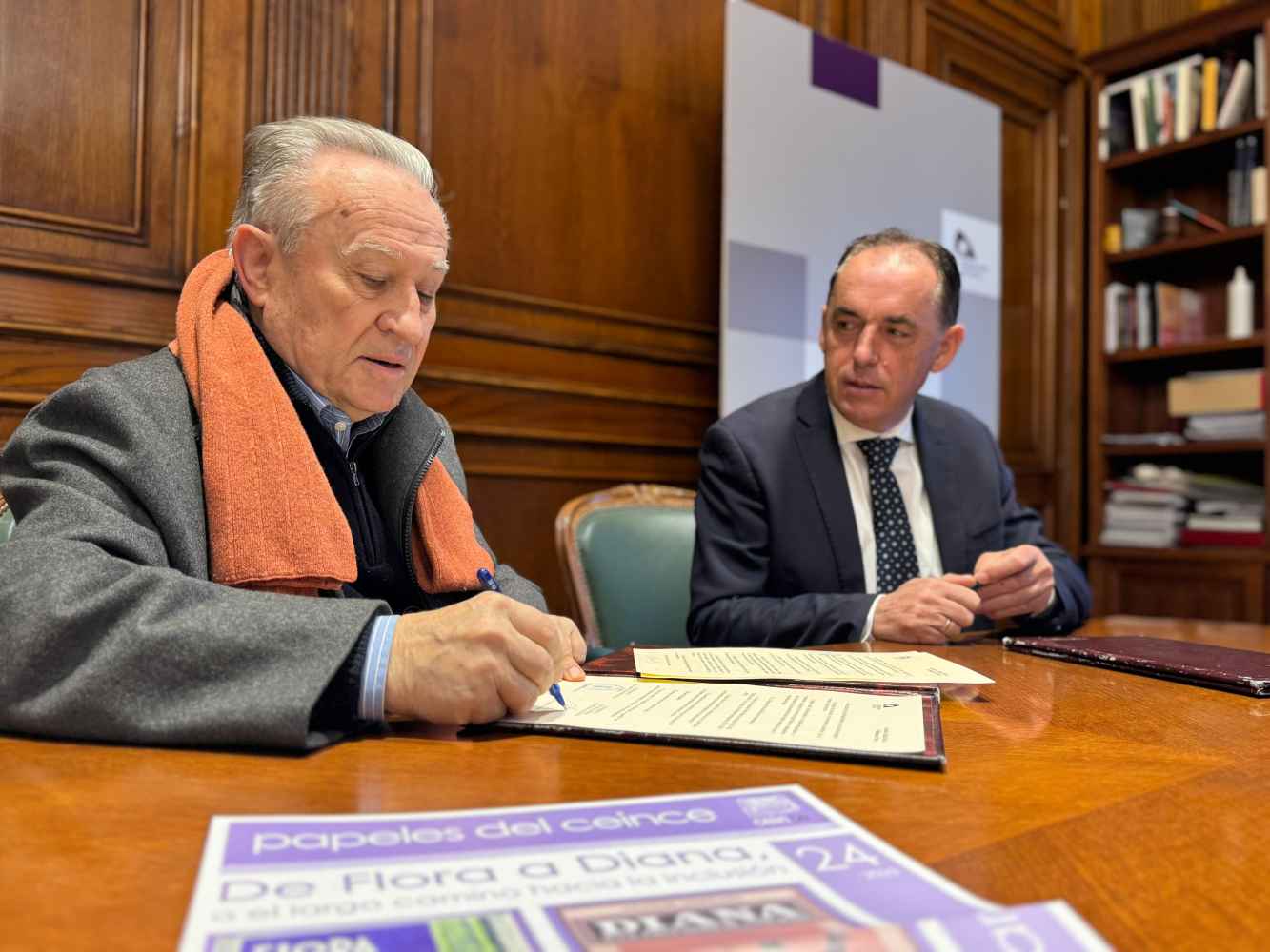 Diputación renueva apoyo económico a Tierraquemada y Schola Nostra Diputación renueva apoyo económico a Tierraquemada y Schola Nostra