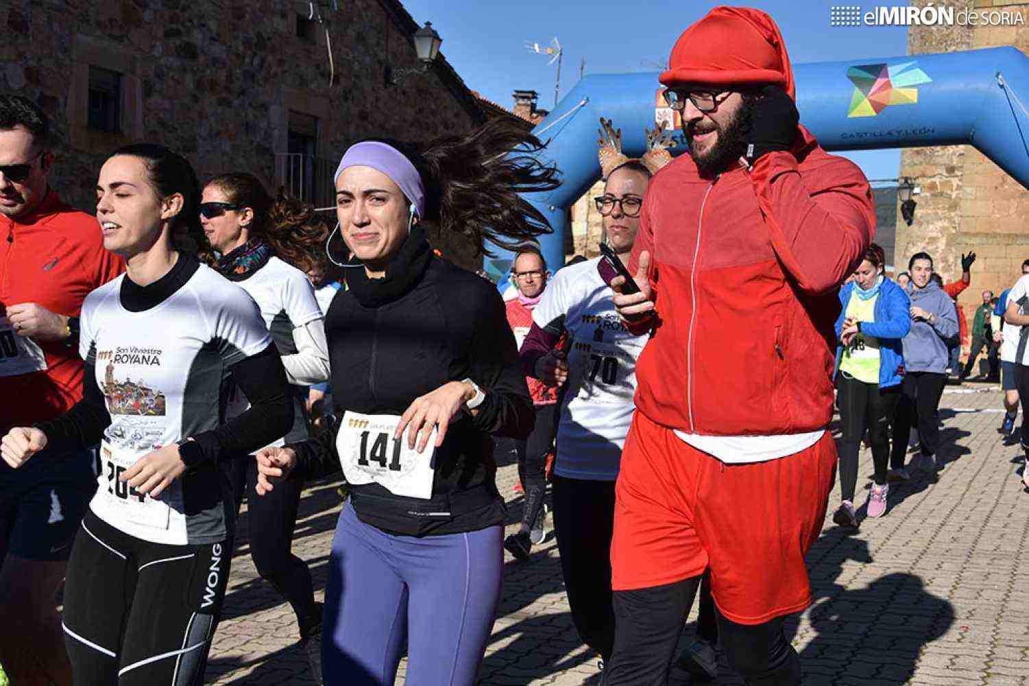 Soria participa en fénomeno popular de las carreras San Silvestres con varias citas