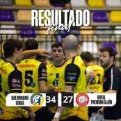 Balonmano Soria logra contundente victoria frente al Royal Premium Gijón (34-27)