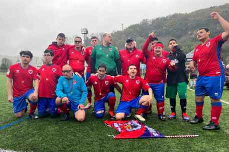 El equipo inclusivo del Numancia llega a la final en Torneo Europa