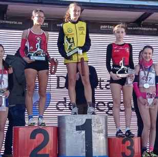 Elisabeth Giaquinta Hernando, campeona regional de cross en categoría sub-16