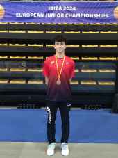 El volantista Hugo Sanz, bronce en Spanish Internacional U17