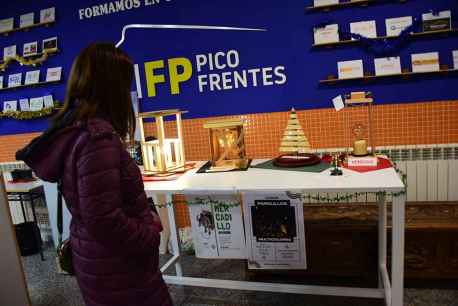 Mercadillo navideño del CIFP Pico Frentes, de Soria