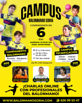 El Club Balonmano Soria inicia 2025 con Campus Navideño