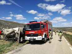 Diputación, preparada para prestar servicio de extinción de incendios en alfoz de Soria