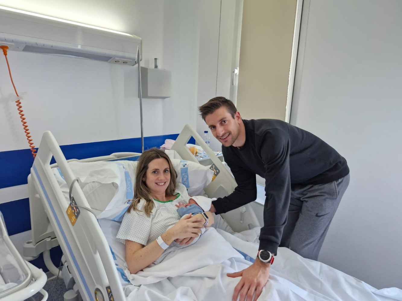 Ander Fernández Aguirre, primer bebé soriano del año 2025 Ander Fernández Aguirre, primer bebé soriano del año 2025