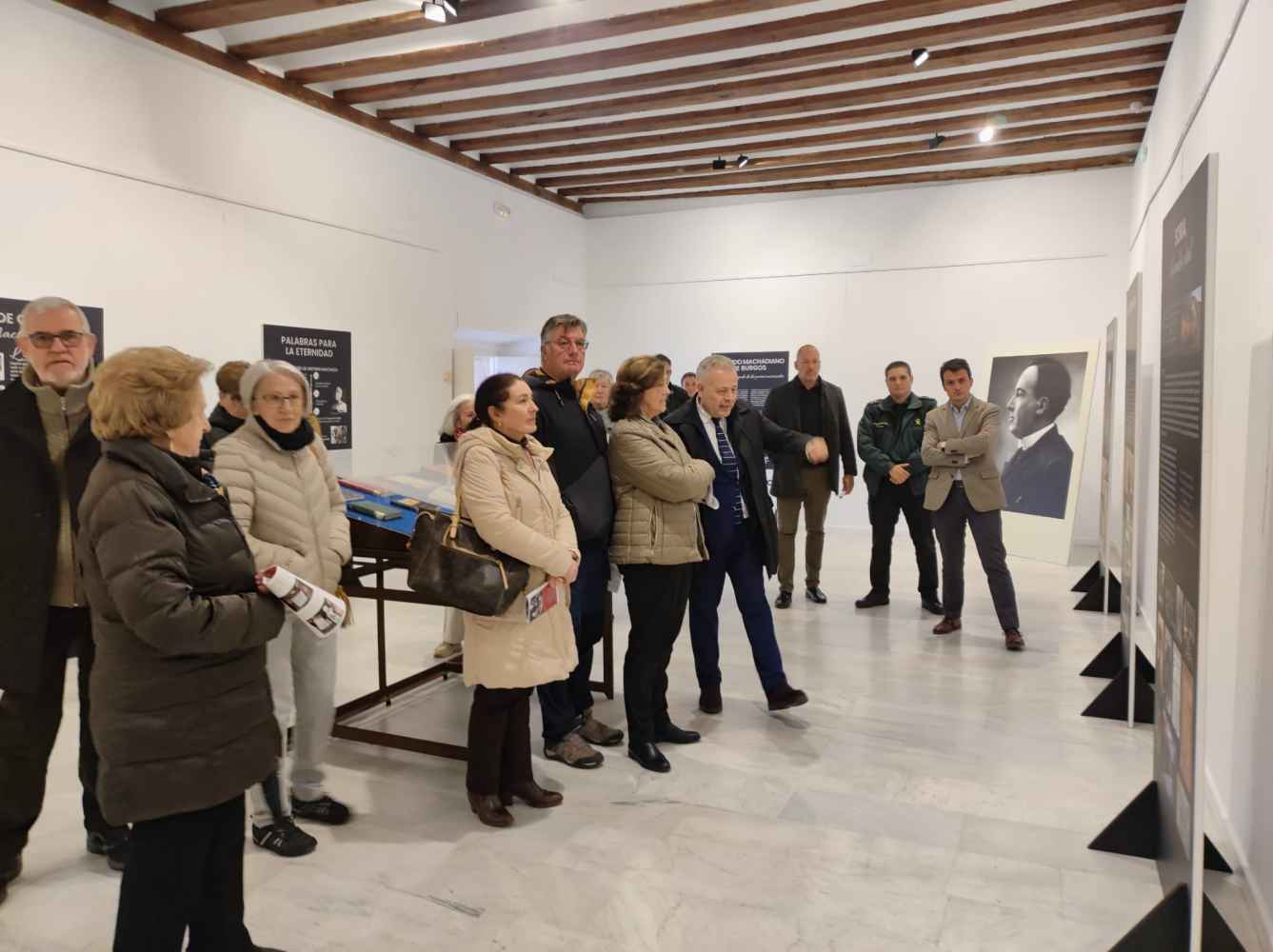 La exposición "Legado Machadiano" continúa en El Burgo hasta el 26 de enero La exposición "Legado Machadiano" continúa en El Burgo hasta el 26 de enero