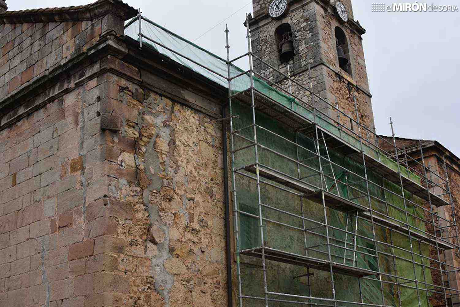 La iglesia parroquial de San Leonardo encara profundo proceso de rehabilitación