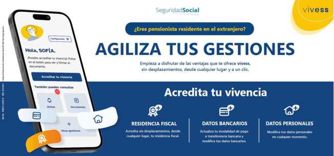 Los pensionistas residentes en el extranjero puedan acreditar su vivencia hasta el 31 de marzo Los pensionistas residentes en el extranjero puedan acreditar su vivencia hasta el 31 de marzo