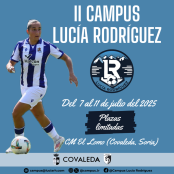 El Campus Lucía Rodríguez se celebrará en segunda semana de julio