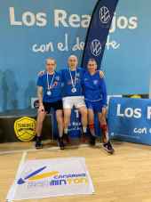 Primeras medallas de la temporada para volantistas seniors en Master Nacional de Tenerife