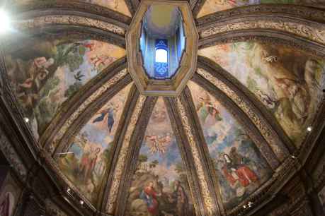 Las pinturas barrocas de Juan Zapata en la capilla de San Saturio