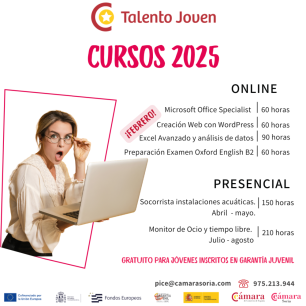 La Cámara ofrece formación gratuita para mejorar empleabilidad de los jóvenes La Cámara ofrece formación gratuita para mejorar empleabilidad de los jóvenes