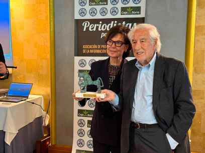 Manuel Núñez Encabo, premio Periodistas de Soria-Monreal 2025