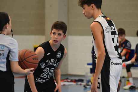 Matinal de baloncesto del CSB en Soria