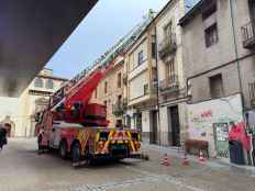 Los Bomberos tienen que atender varios avisos en Soria por fuerte viento