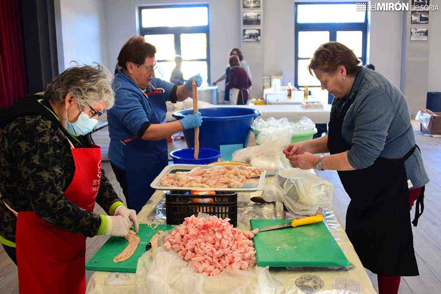 Quintana Redonda celebra un año más la matanza y la Función de la Iglesia