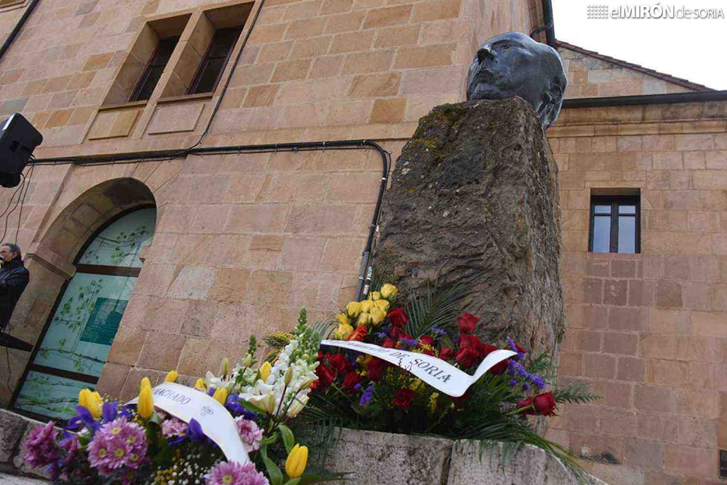Acto conmemorativo del 87 aniversario de la muerte de Antonio Machado