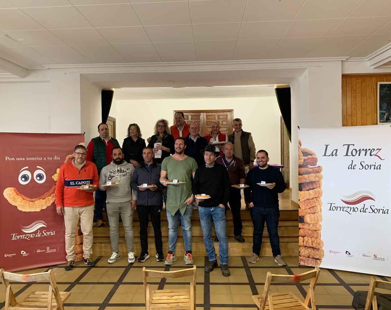 Finalistas del "Mejor Torrezno del Mundo" en ronda de Cabrejas del Pinar Finalistas del "Mejor Torrezno del Mundo" en ronda de Cabrejas del Pinar
