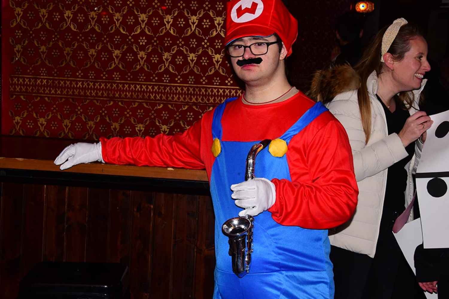 Fiesta de disfraces en el carnaval de Ande-Soria