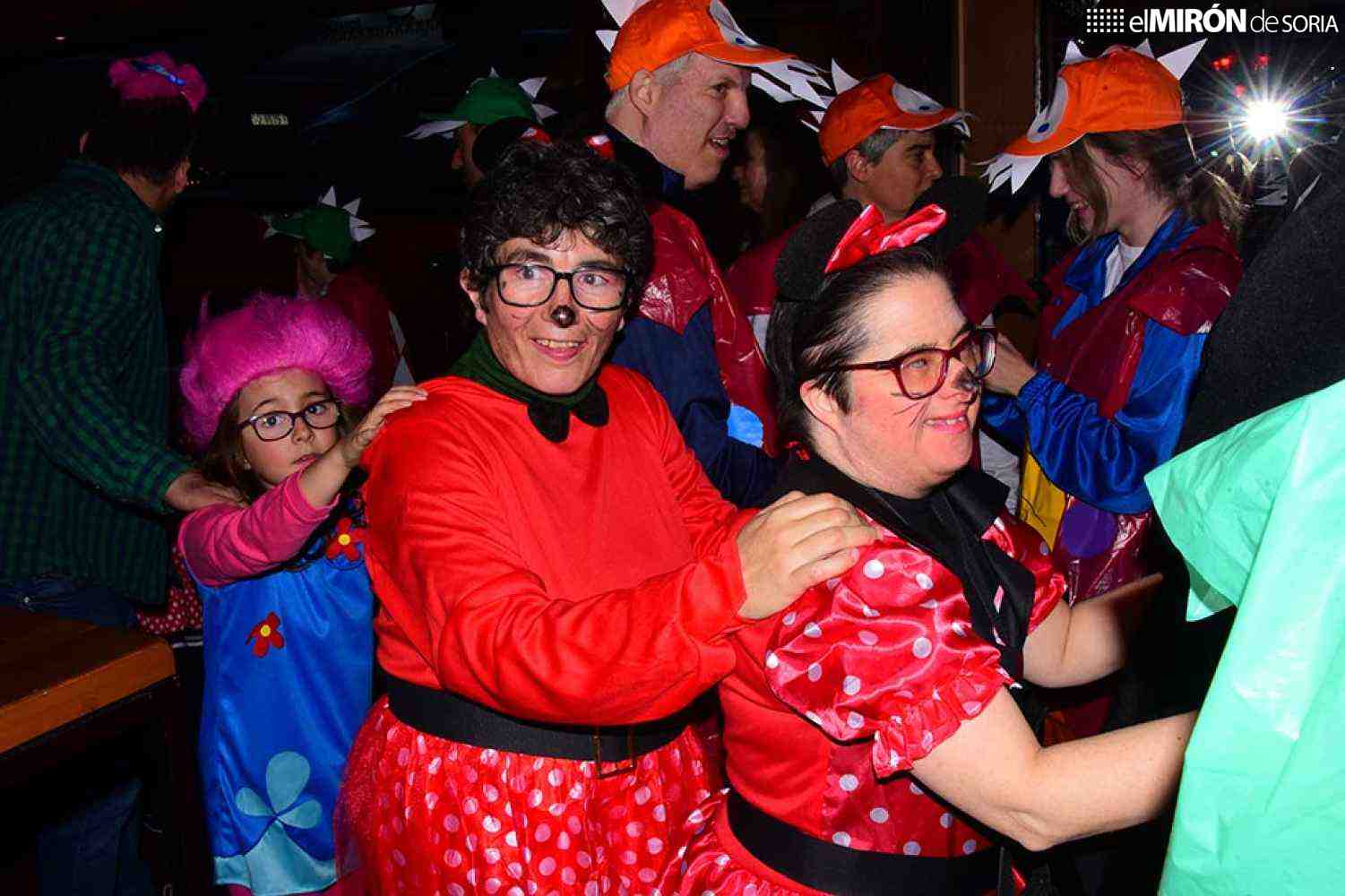 ANDE Soria anticipa carnavales con su fiesta de disfraces