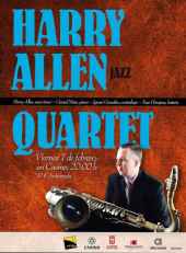 Concierto de jazz de Harry Allen Quartet en el Casino de Soria