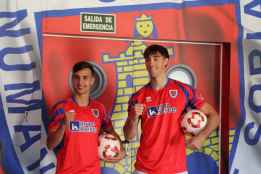 Marc Fuentes y Carlos González llegan al Numancia para aspirar a lo más alto