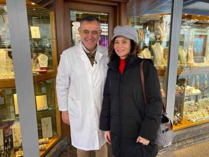 Isabel Díaz Ayuso, de visita turística en El Burgo de Osma Isabel Díaz Ayuso, de visita turística en El Burgo de Osma