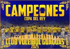 C.V. Guaguas gana su novena Copa de S.M. El Rey