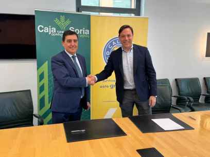 Caja Rural de Soria y CD Calasanz renuevan su convenio de colaboración Caja Rural de Soria y CD Calasanz renuevan su convenio de colaboración