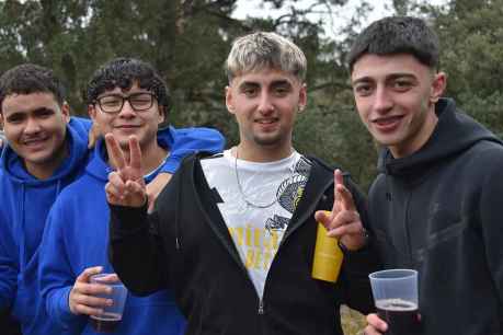 Los jóvenes de Soria celebran el Jueves Lardero