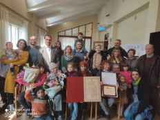 Flora Puertas celebra su centenario en Berlanga de Duero