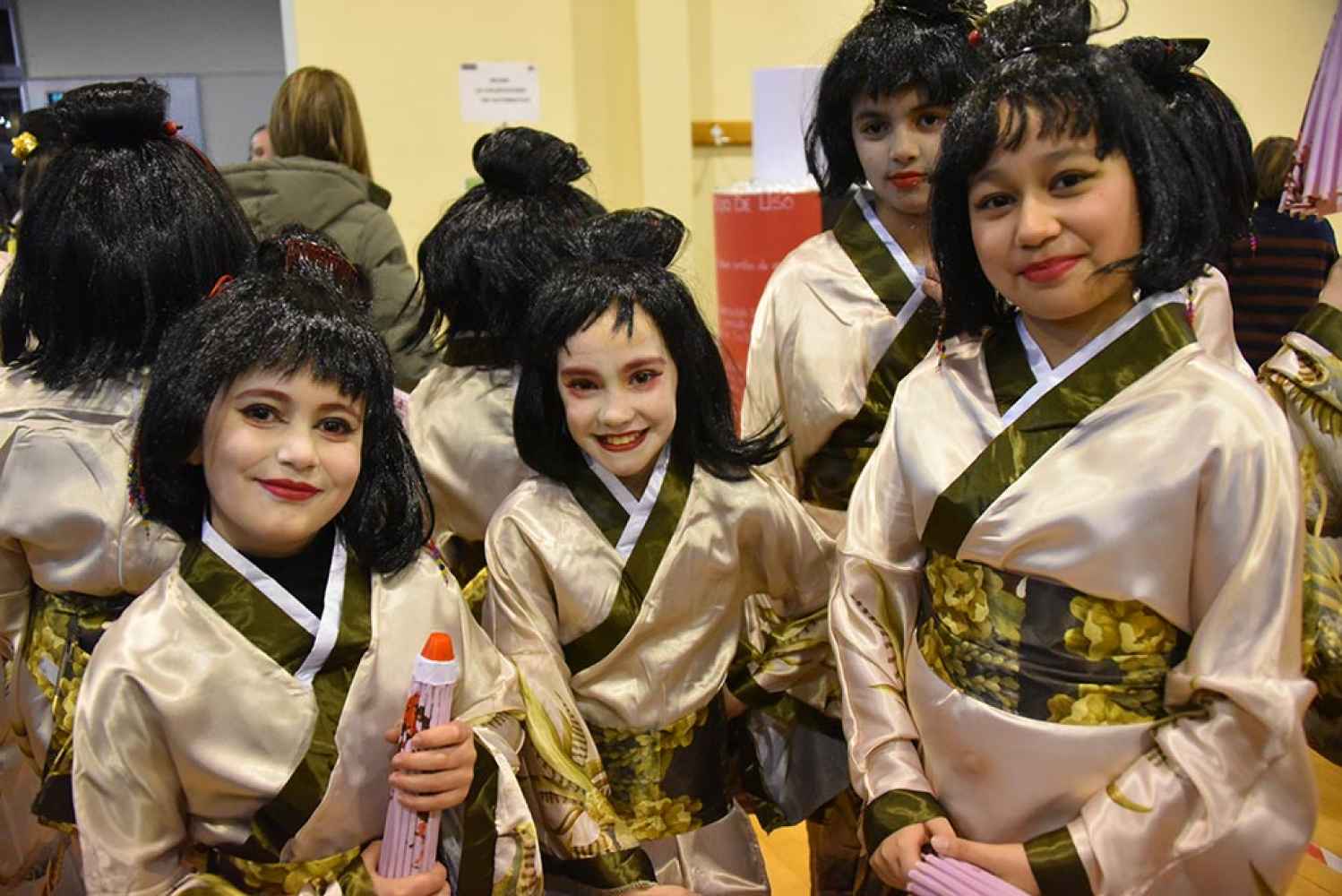 Disfraces infantiles en el carnaval de Ólvega
