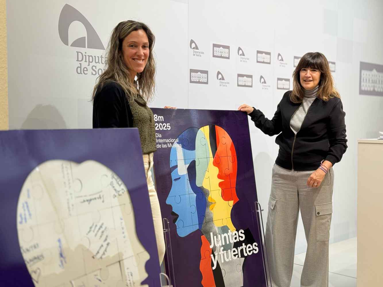 Diputación celebra el Dia de la Mujer, "Juntas y Fuertes", en Almenar de Soria