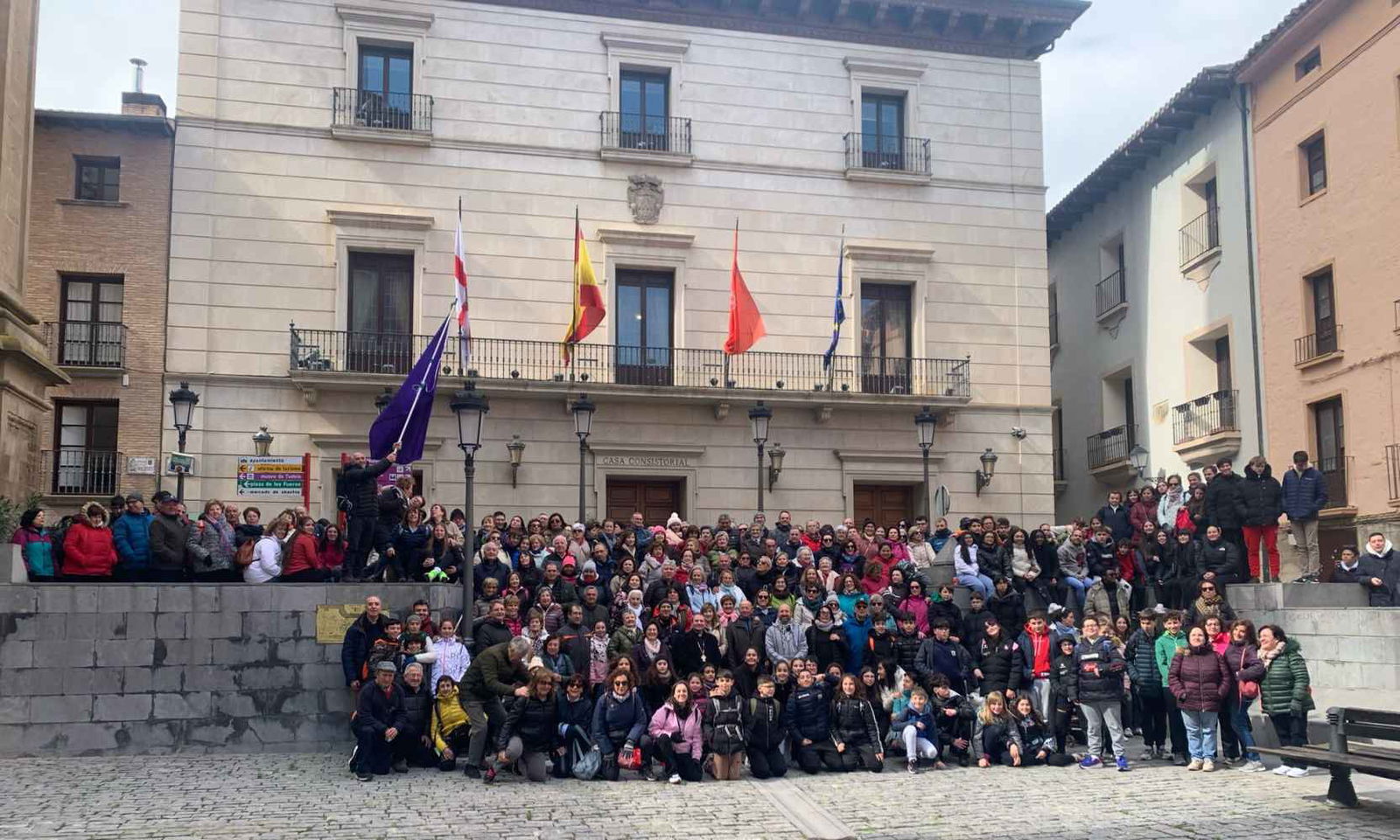 Cuatrocientos diocesanos peregrinan a Javier Cuatrocientos diocesanos peregrinan a Javier