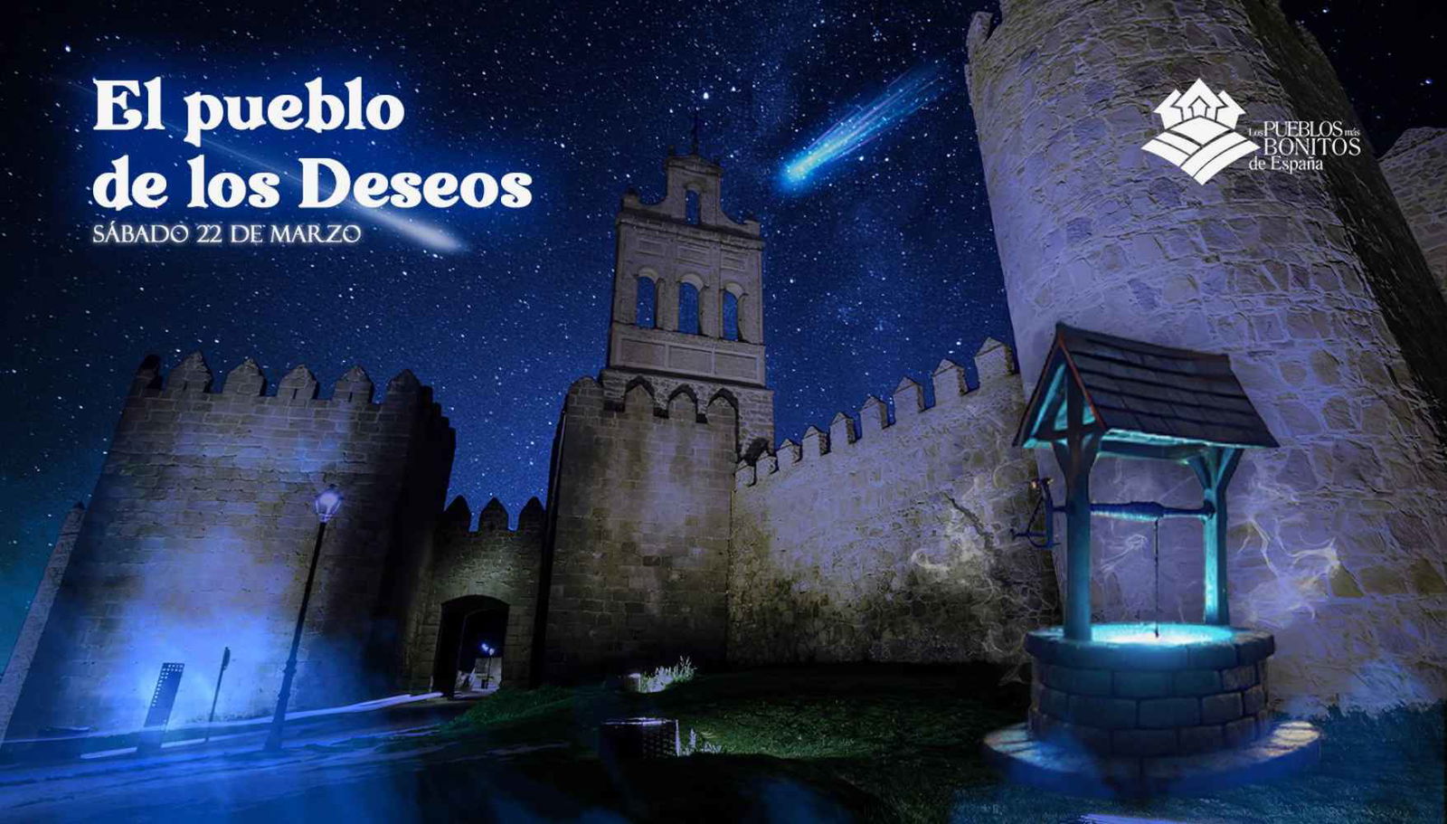 "El Pueblo de los Deseos": una noche especial en Los Pueblos Más Bonitos de España