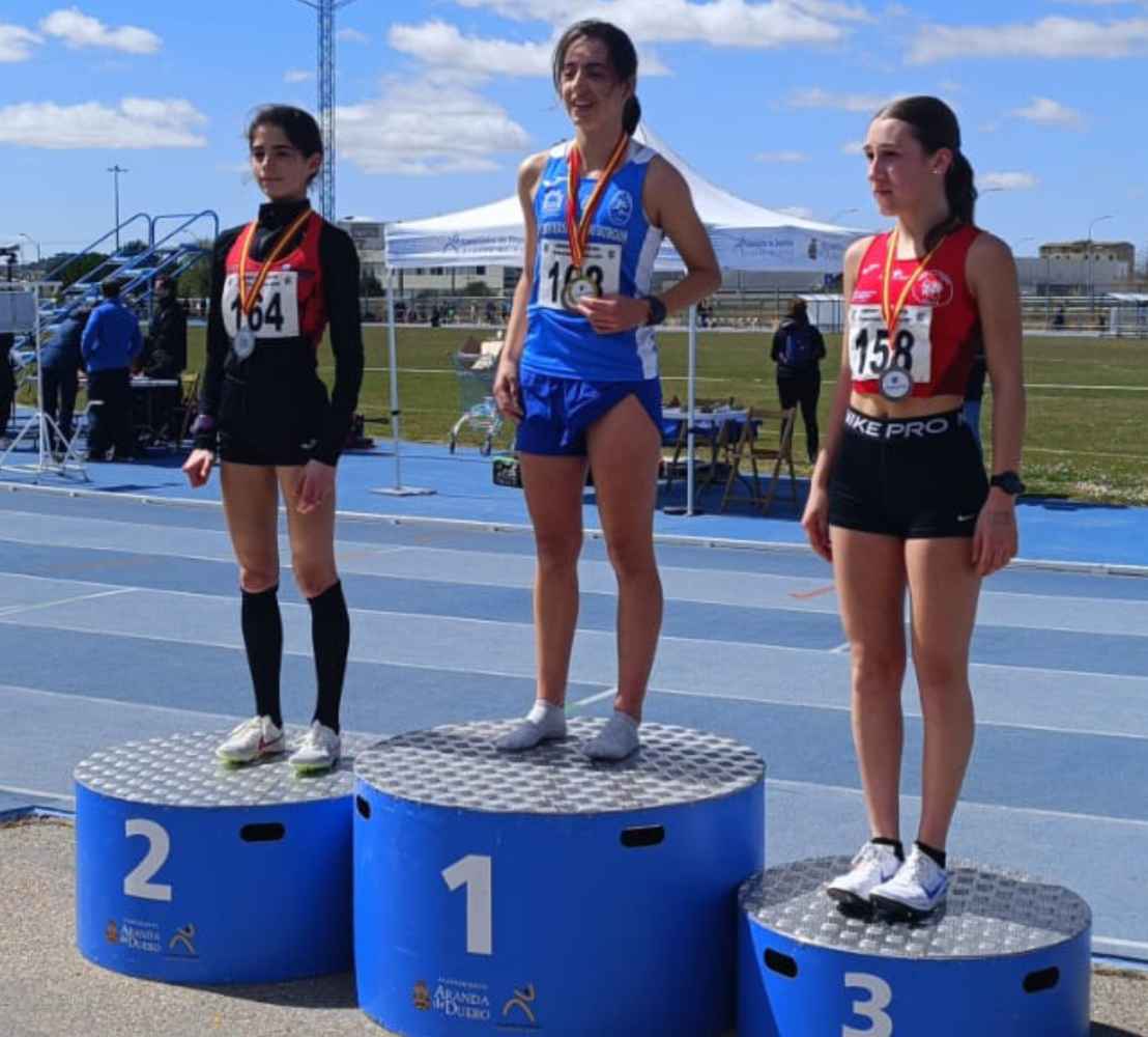 Tres atletas sorianos suben al podium en Campeonato regional de fondo