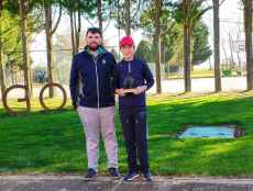 Enzo Jiménez, ganador alevín en León de la Liguilla Sub 21 de Castilla y León