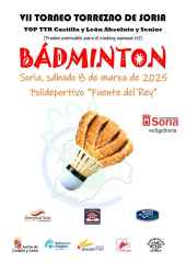 El Torneo de Bádminton del Torrezno de Soria llega a su séptima edición 